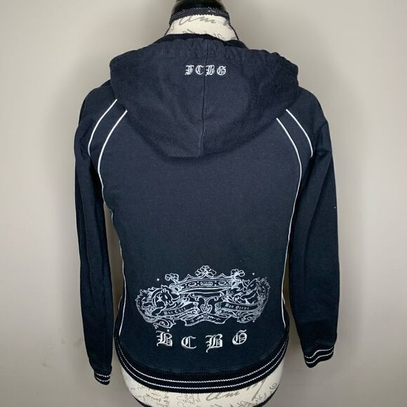 BCBG lightweight zipper jacket / hoodie size M - Picture 2 of 8